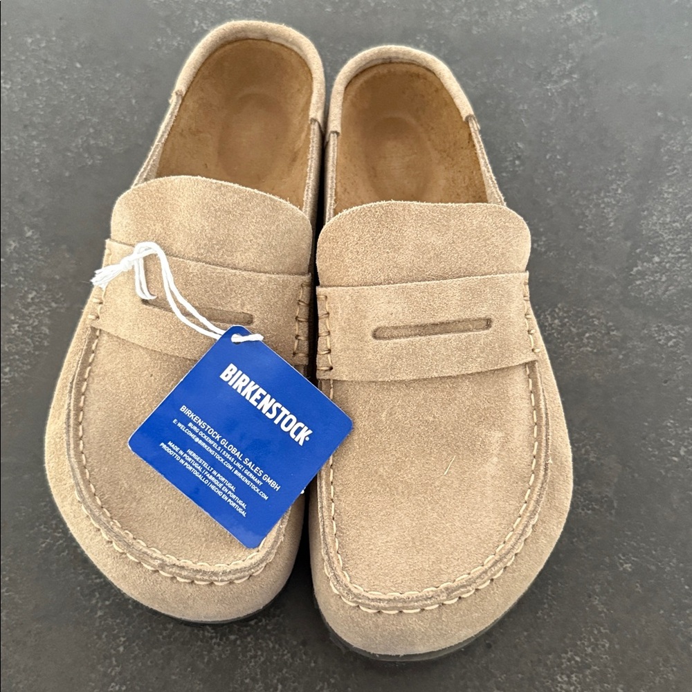 Birkenstock Naples Wrapped Taupe